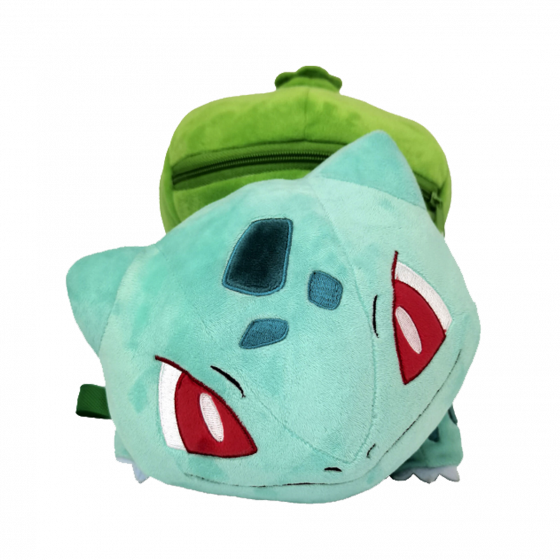 Peluche sac à dos Pokemon BULBIZARRE - l'ork et le nain