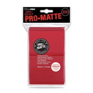 Ultra Pro - Pro Matte Standart Rouge