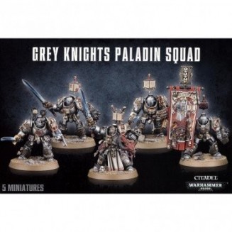 W40K : Adeptus Astartes Grey Knights - Paladin Squad