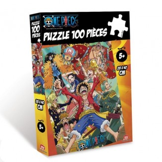 ONE PIECE Puzzle 100 pièces Wanted Luffy