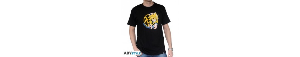 DRAGON BALL - Tshirt "DBZ/ Goku Super Saiyan" homme MC Noir