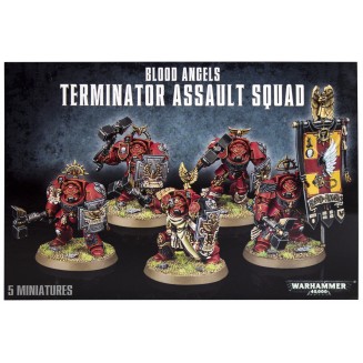 W40K: Blood Angels Terminator Assault Squad