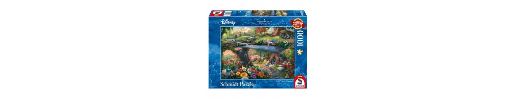Puzzle Disney - Alice in Wonderland - Thomas Kinkad - 1000