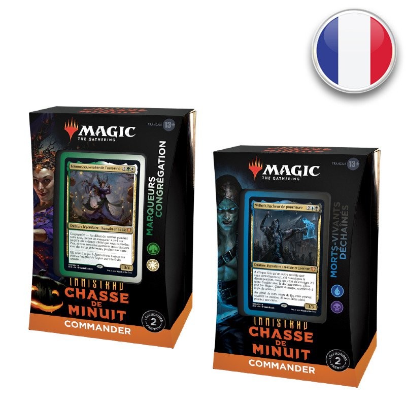 Deck Commander Marqueurs Congrégation Innistrad : Chasse de Minuit