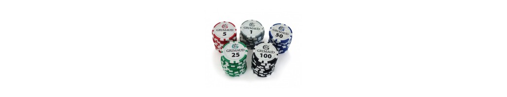 Acheter Mallette Poker - Premium Grimaud - 500 Jetons - Ludifolie