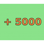  plus 5000